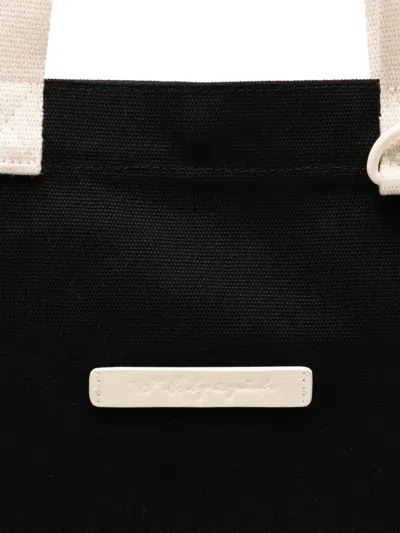 To B. By Agnès B. Logo-patch Tote Bag In Black