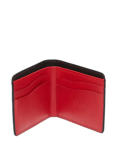Dime Leather Bi-fold Wallet In Black