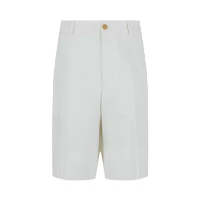 Pre-owned Alexander Mcqueen Tailored Baggy Shorts 'white' | Men's Size 54