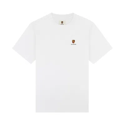 Pre-owned Aimé Leon Dore X Porsche Fleet Tee 'bright White' | Men's Size Xl
