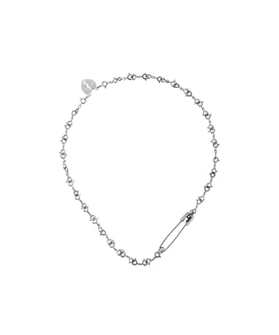 Magliano Broken Heart Necklace In Metallic