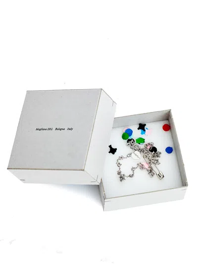 Magliano Broken Heart Necklace In Metallic