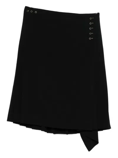 Pre-owned Jean Paul Gaultier 1990s Pleated Kilt In Black
