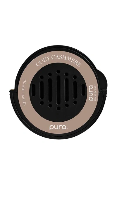 Pura Cozy Cashmere Car Diffuser In Black