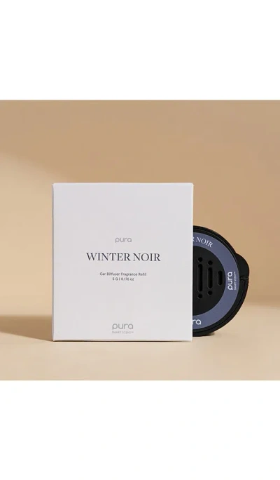 Pura Winter Noir Car Diffuser In Black