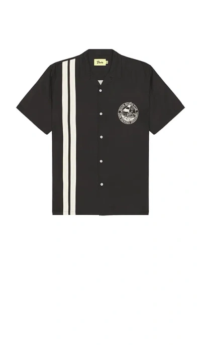 Duvin Design Souvenir Buttonup Shirt In Black
