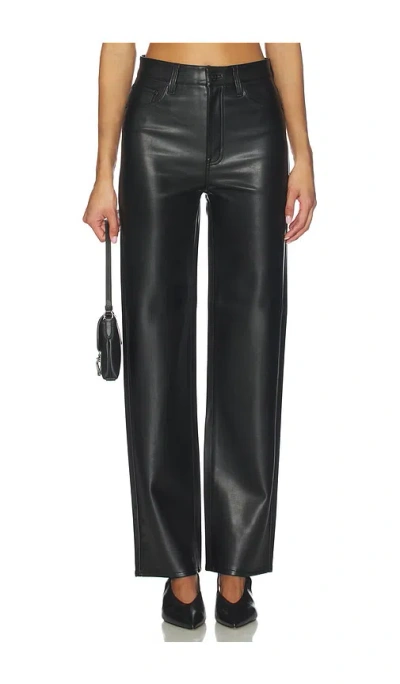 Pistola Cassie Super High Rise Straight Pants In Onyx In Black