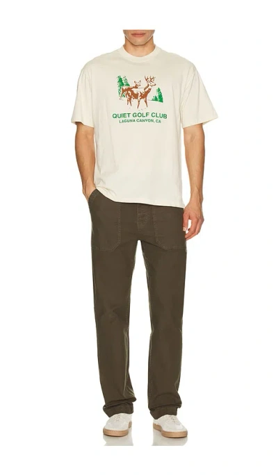 Quiet Golf Laguna Canyon Graphic T-shirt In Neutral
