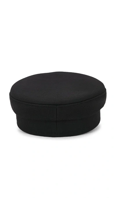 Ruslan Baginskiy Embellished Brimmed Hat Showcasing Refined Craftsmanship In Black
