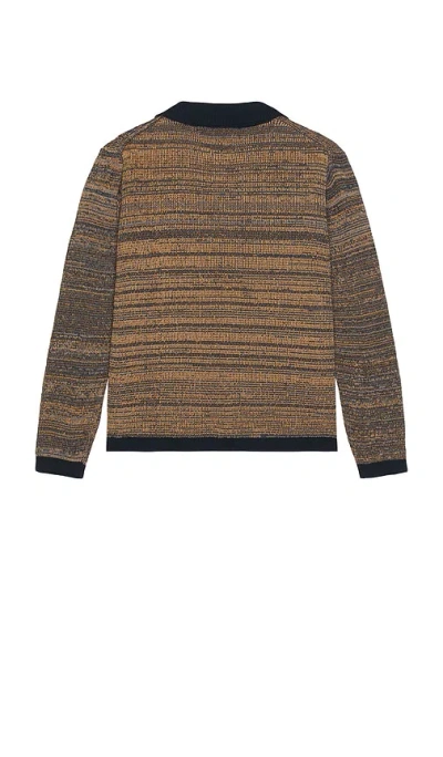 Peregrine Surplus Knitted Shirt In Brown