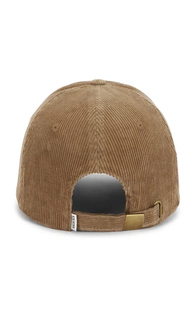 Guess Jeans Corduroy Hat In Brown