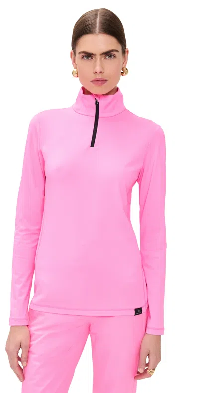 Bogner Fire+ice Margo Top Vibrant Flash In Pink