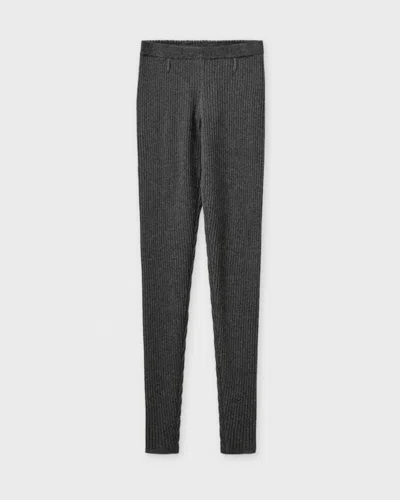 The Garment Como Knit Leggings Rib In Gray