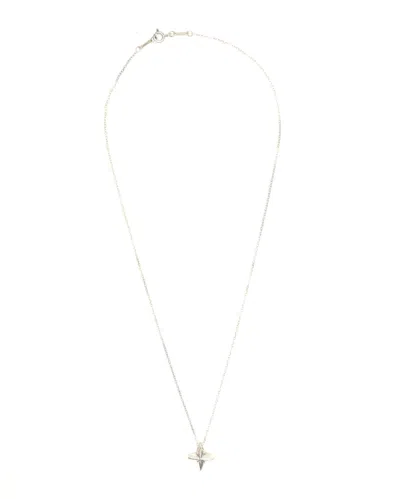 Tiffany & Co Silver Star Necklace In Metallic