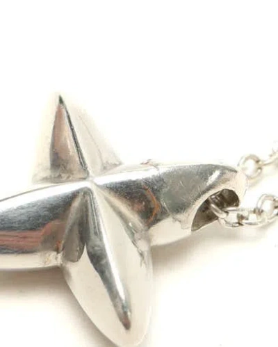 Tiffany & Co Silver Star Necklace In Metallic