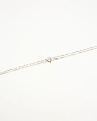 Tiffany & Co Silver Star Necklace In Metallic