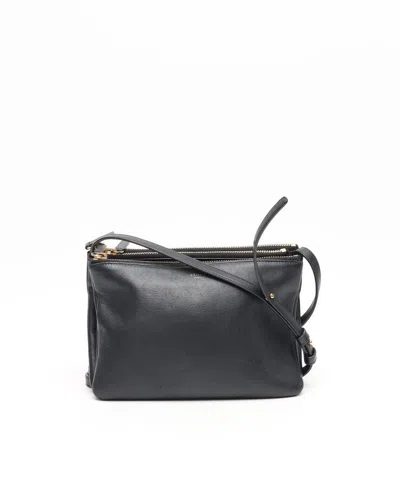 Celine Céline Trio Bag In Black