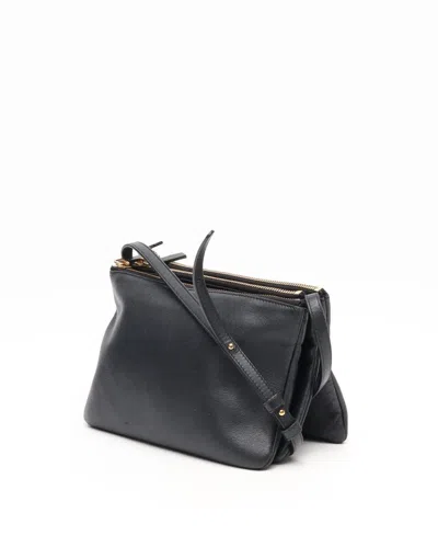 Celine Céline Trio Bag In Black