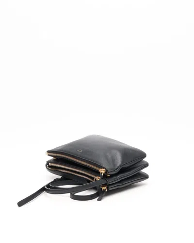 Celine Céline Trio Bag In Black