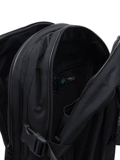 Porter-yoshida & Co Zip Buckle Backpack In Black