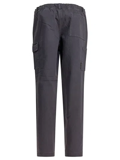 Gr10k Trousers Grey In Blue