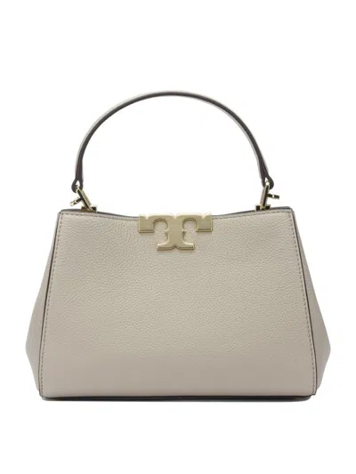 Tory Burch Mini Eleanor Leather Top Handle Bag In Neutral