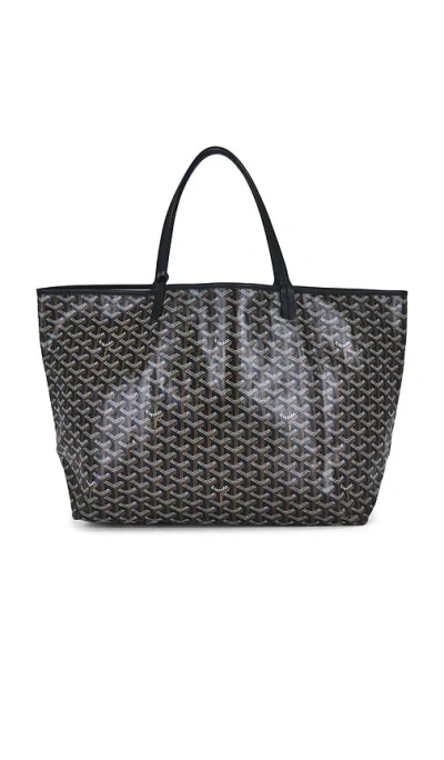 Fwrd Renew Goyard Saint Louis Gm Tote Bag In Black