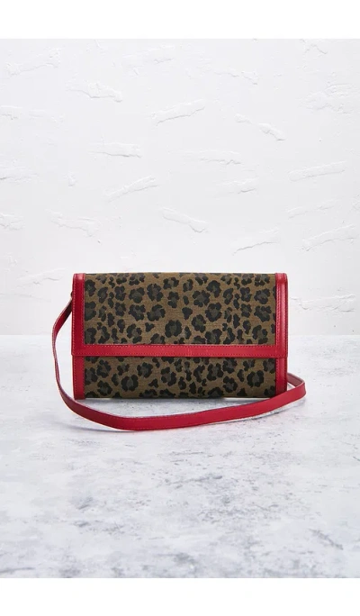 Fwrd Renew Fendi Vintage Wallet On Strap In Multi