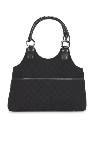 Fwrd Renew Gucci Hobo Bag In Black