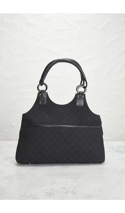Fwrd Renew Gucci Hobo Bag In Black