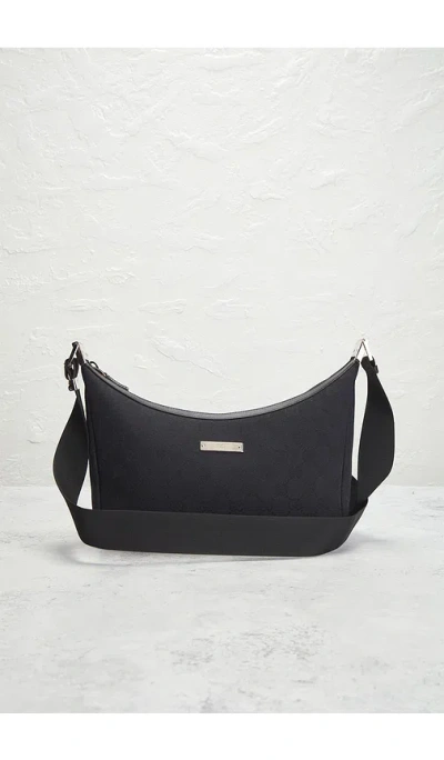 Fwrd Renew Gucci Vintage Shoulder Bag In Black