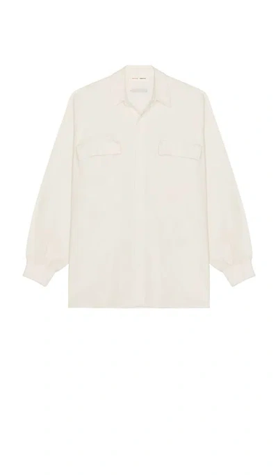 Essentials Oxford Shirt In Neutral