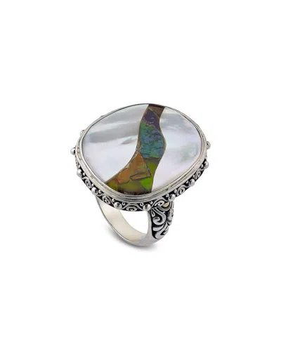 Samuel B. Silver Pearl Ring In Silver