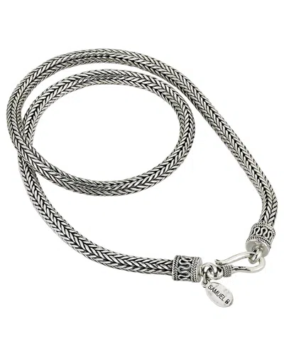 Samuel B. Ss 4.5mm 18 Tulang Naga Chain In Metallic