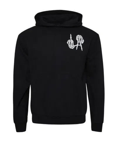 Local Authority Logo Hooded Sweater In Black