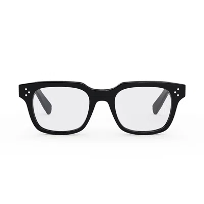 Celine Square Frame Glasses In Black