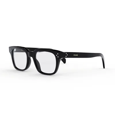 Celine Square Frame Glasses In Black
