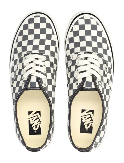 Vans Authentic 44 Checkered Sneakers In Gray