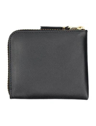 Comme Des Garçons Classic Zip Wallet In Black