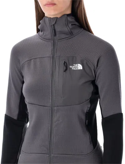 The North Face Hooded Zip Skiwear In Gray