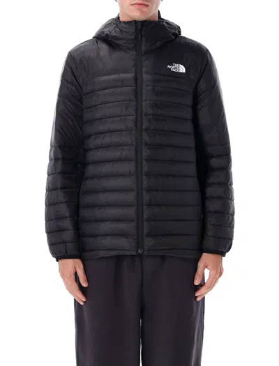 The North Face Logo-print Padded Jacket In Black