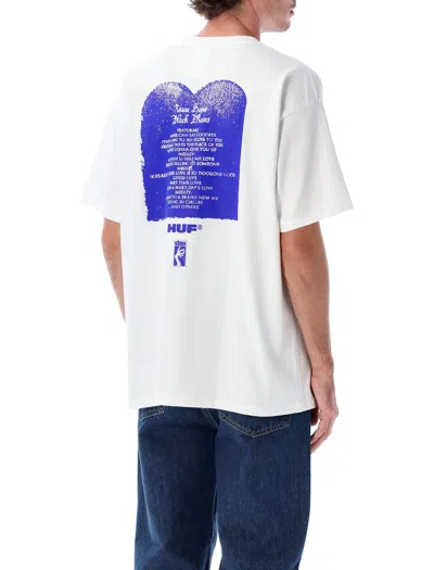 Huf X Isaac Hayes Black Moses Heavyweight T-shirt In White