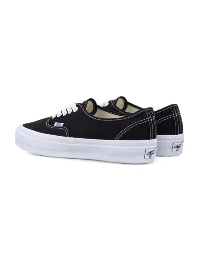 Vans Black Canvas Authentic Reissue 44 Sneakers In Multi