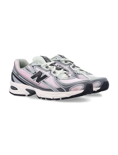 New Balance 740 Mesh And Synthetic Running-inspired Sneakers In Pink