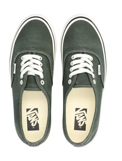 Vans Authentic Duck Canvas Sneakers In Green