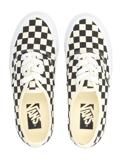 Vans Premium Authentic 44 Checkerboard Shoes In Multi