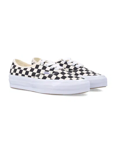 Vans Premium Authentic 44 Checkerboard Shoes In Multi