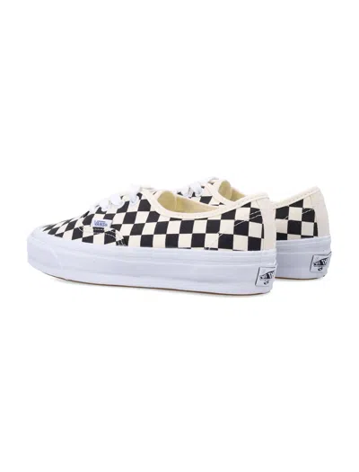 Vans Premium Authentic 44 Checkerboard Shoes In Multi