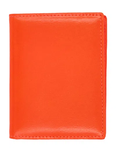 Comme Des Garçons Super Fluo Cardholder In Orange