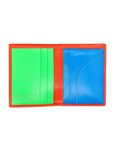 Comme Des Garçons Super Fluo Cardholder In Orange